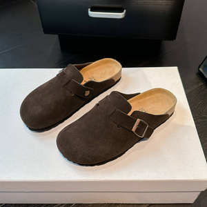 Sandalias Birkenstocks Oem de corcho para hombres y mujeres, plantilla acolchada de cuero genuino de vaca, forro antideslizante, <span class=keywords><strong>plataforma</strong></span> de Velcro - Product Image 3
