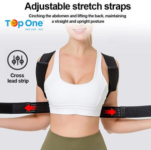 Top One Terapia ortopédica médica Soporte de espalda Alivio del dolor de columna Corrector de postura antijorobado para comodidad y salud - Product Image 3