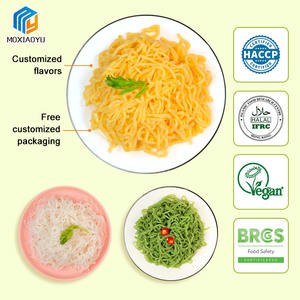 Fideos Konjac Sabor a Zanahoria Vitamina B1 B2 C, Caroteno Protege La Vista Fideos Instantáneos Keto Shirataki Fideos Spaghetti - Product Image 6