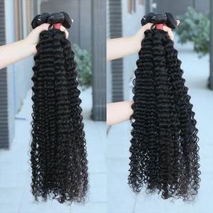 Extensions de cheveux humains chinois vierges à 100 %, 15A, double trame, pointes pleines, aspect <span class=keywords><strong>naturel</strong></span> doux, pour usage quotidien, cheveux noirs - Product Image 6