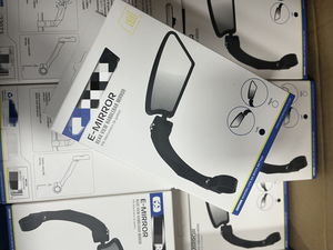 Accessoires de vélo, rétroviseur de guidon <span class=keywords><strong>en</strong></span> acier pour vélos de route, cruisers, BMX, VTT, rétroviseur anti-casse - Product Image 3