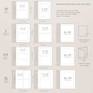 Couverture en daim rouge personnalisé album photo de mariage livre personnalisé mémoire Scrapbook couverture rigide livre d'or - Product Image 6