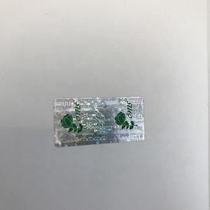 Autocollant adhésif d'hologramme de sécurité autocollant de feuille holographique 3d - Product Image 2