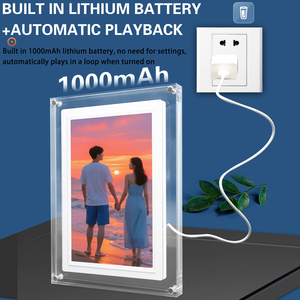 5-inch 4GB thông minh Khung ảnh kỹ thuật số IPS màn hình video phát lại Album ảnh điện tử hiển thị Acrylic bên ngoài khung ảnh video - Product Image 6