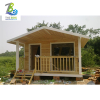Maisonnette préfabriquée portable en promotion avec structure en acier et conception étanche à vendre