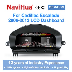 Nuevo para Cadillac Escalade 2006-2013: Actualización de Panel Digital, Velocímetro, Cabina Virtual, Pantalla LCD, Tablero de Instrumentos - Product Image 1