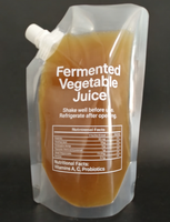 Sachets de jus de légumes fermentés sur mesure, purée de fruits, confiture, sachet à presser, sauce soja chili, pâte de tomate, recharge, poche à bec verseur