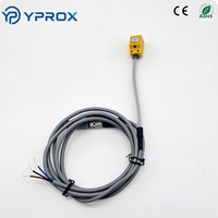 YPROX 3C 4C 5C 10-30V 3-Wire NPN/PNP NO/NC Sensor Proximitas Induktif Magnetik Presisi Tinggi IP67 4mm Sensing 300Hz