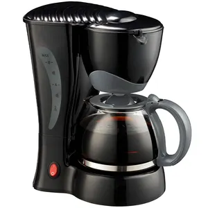 Portable black 2 in 1 single use tea brew coffee machine simple drip coffee maker