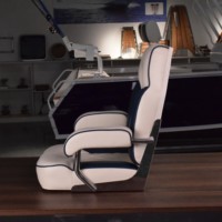 Casque de capitaine pour bateau à yacht, chaise de haute qualité, 1 pièce