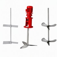 Agitateur mécanique pour processus de boues activées, agitateur de réservoir 15 kW