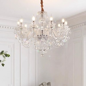 Lustre et suspension modernes en verre pour salon et chambre à coucher - Product Image 4
