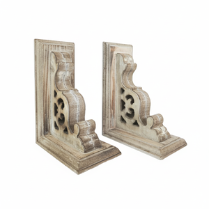 Sujetalibros de madera de diseño moderno Sujetalibros funcionales ornamentales decorativos de grado de calidad Compre de un fabricante indio - Product Image 1