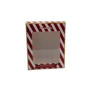 Boîtes rigides écologiques avec impression offset dorée, fenêtre transparente ouverte, estampage à chaud, emballage cosmétique exquis, boîte cadeau