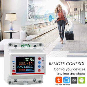 Meter Energi Listrik 3 Fasa 4 Kawat 380V 100A Tuya WiFi Smart Bi-Directional dengan Proteksi Tegangan Lebih dan Kurang serta Proteksi Beban Berlebih - Product Image 2