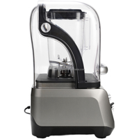 Blender Listrik Komersial Profesional untuk Meja Dapur, Baja Tahan Karat 304, Kapasitas 2L, Motor Kecepatan Tinggi untuk Bahan Beku Komersial