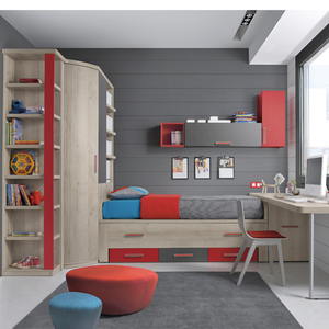 Nuevo diseño de Guangzhou personalizado Mdf Rack niños <span class=keywords><strong>armario</strong></span> cama de <span class=keywords><strong>matrimonio</strong></span> y <span class=keywords><strong>armario</strong></span> - Product Image 2
