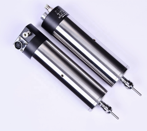 Motor de Husillo Refrigerado por Aire ER8 de 250W, 6K-60K RPM, Motor de Husillo sin Escobillas con Diámetro de 33mm para Grabado/Fresado - Product Image 3