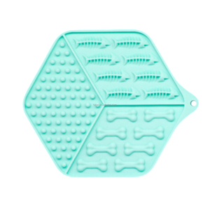 Comedero lento de silicona ecológico para gatos y <span class=keywords><strong>perros</strong></span>, plegable con ventosa, plato compatible con agua para viajes en interiores/exteriores - Product Image 2