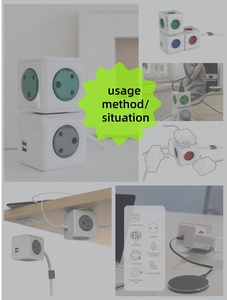 Multiprise murale brésilienne 4 prises 2 ports USB-C pour chambre, téléviseur, réfrigérateur - Product Image 6