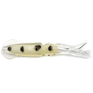 Trolling câu cá lure 6.5 inch đa màu sắc bạch tuộc váy nhựa mềm cao su mực bạch tuộc mồi - Product Image 6