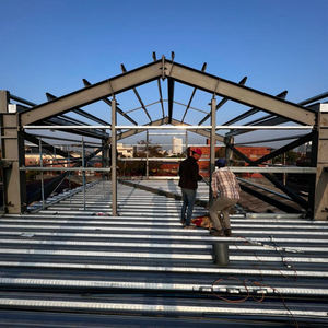 Structure en acier préfabriquée certifiée CE Q355 pour entrepôt, usine, atelier - Product Image 1