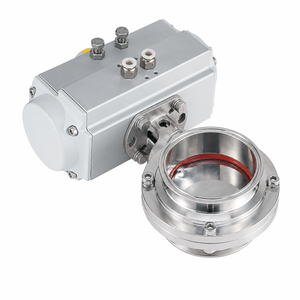 Valvola a Sfera D681X 10P Pneumatica Sanitaria per Alimenti, a Installazione Rapida, Tipo a Morsetto, con Guarnizione Morbida, in Acciaio Inox 304, Struttura a Capsula - Product Image 2