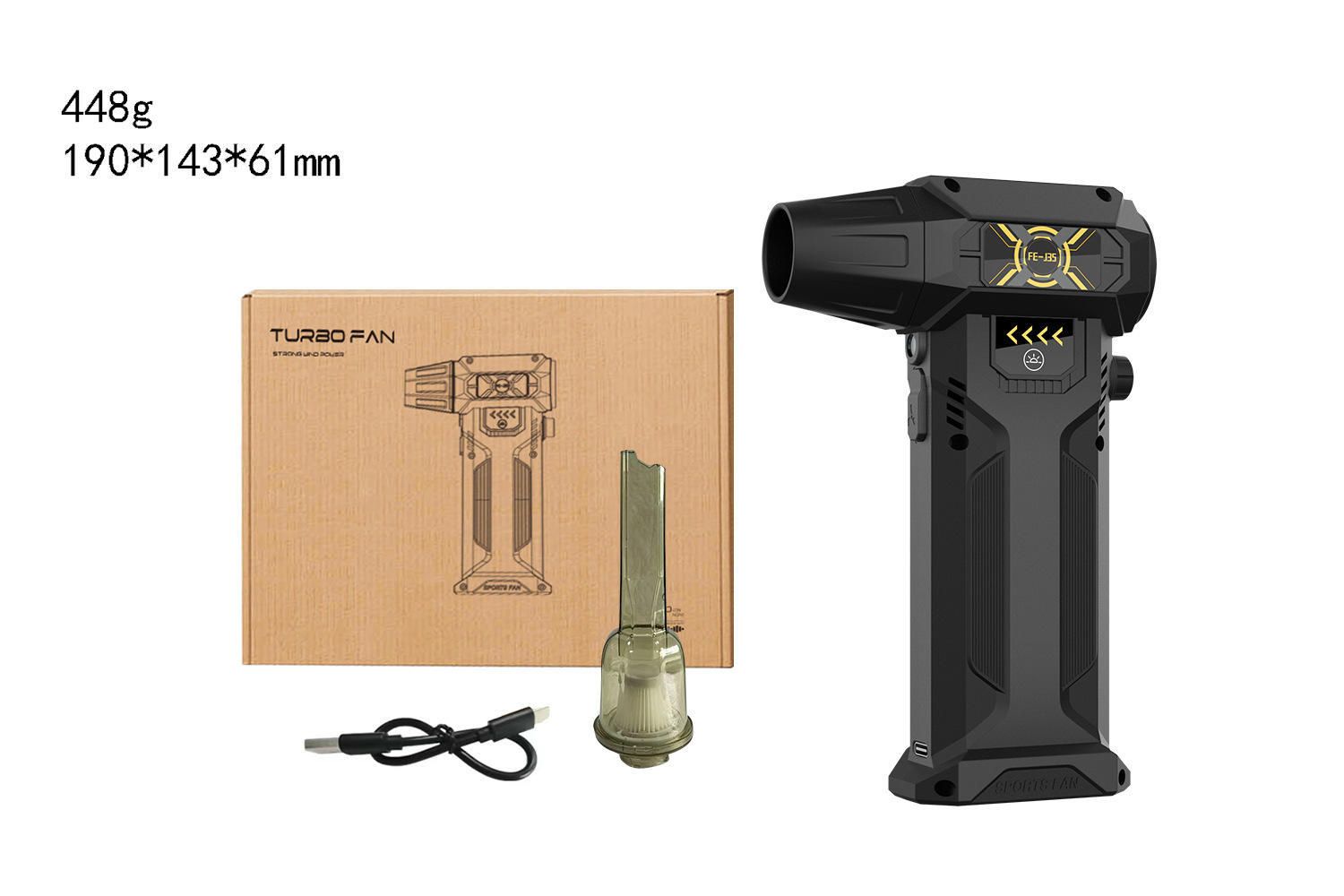 พัดลม+อุปกรณ์เสริมเครื่องดูดฝุ่น