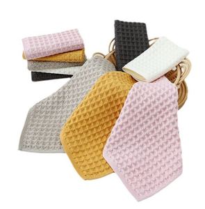 Petite serviette de toilette en coton 100% à motif gaufré, * taille 35 cm, haute qualité - Product Image 1