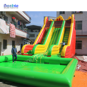 Tobogán Acuático Inflable de PVC Comercial con Pulpo de Doble Carril para Adultos con <span class=keywords><strong>Piscina</strong></span> para Alquiler de Fiestas - Product Image 6