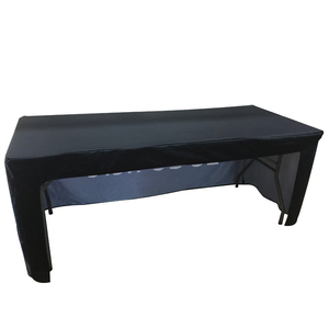 Tùy Chỉnh In Logo Vải Dùng Một Lần Bảng Vải Bìa Trong Trắng Đen Red-4ft 6ft 8ft Spandex Cho Đám Cưới Ăn Uống & Các Bên - Product Image 6