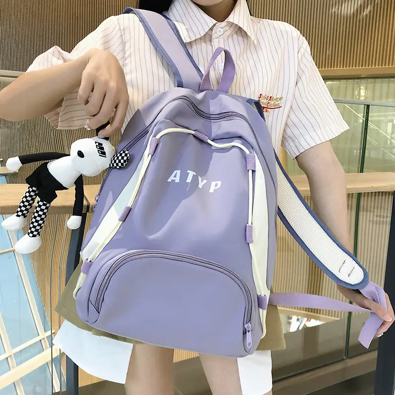 Trường Túi cô gái Ba lô cho sinh viên trẻ em backpacktravel máy tính xách tay ba lô cho sinh viên trường Túi