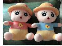 Bantal Boneka Hewan dengan Selimut  Anak Anjing Hiu Sloth Charmander Monyet Pisang Selimut Flanel Lipat Hadiah Tidur Siang Anak