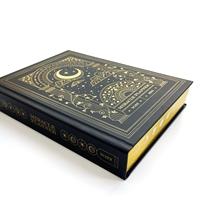 Carnet de notes personnalisé avec logo, couverture rigide, planificateur quotidien et hebdomadaire, inspirant, pour le bien-être et la santé mentale, en cuir noir et papier