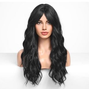 Peluca de Cabello Humano Largo y Ondulado de Vietnam con Aspecto Natural, 180% de Densidad, Sin Pegamento, Encaje Frontal Transparente HD, Pre-Desplumada - Product Image 1