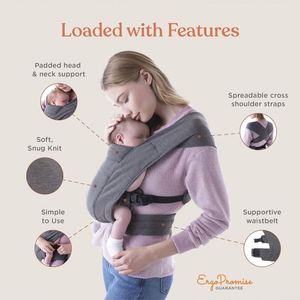Muestra Gratis: Portabebés Cozy Wrap (7-25 Libras), Premium, Color Crema, Estilo Casual - Product Image 4