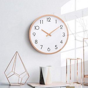 <b>Wall</b> <b>Clock</b> Wood Large Wood <b>Wall</b> <b>Clocks</b> Digital <b>Wall</b> <b>Clock</b> Reloj De Pared Table <b>Kitchen</b> Office Vintage Home - Product Image 3