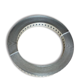 <span class=keywords><strong>Prix</strong></span> d'usine Matériau en fer galvanisé Sangle <span class=keywords><strong>de</strong></span> baguage en acier inoxydable perforé sur le côté droit - Product Image 5