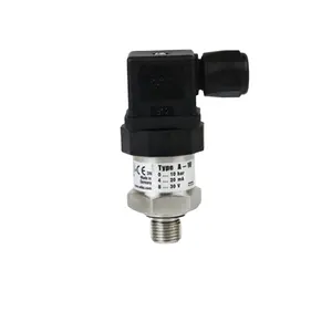 Sensor de transmisor de presión de silicona Ifm, OEM inteligente Rs485, 0-250bar, 4-20Ma, 0-5v, venta al por mayor de fábrica