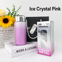 Bouteille d'eau isotherme en titane avec logo personnalisé, classique, sous vide, pour cadeaux d'affaires | Gobelet pour boissons chaudes
