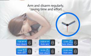 Hệ Thống Báo Động Cho Nhà Chống Trộm An Ninh 433MHz WiFi <span class=keywords><strong>GSM</strong></span> Báo Động Không Dây Nhà Thông Minh Tuya Điều Khiển Ứng Dụng Với Cảm Biến Cửa Hai Chiều - Product Image 3