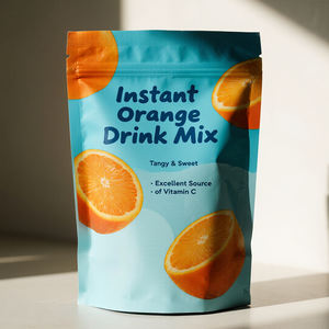 Kualitas Premium instan minuman bubuk larut jeruk manis rasa mangga 10g 2L berdiri kantong untuk jus Mix - Product Image 5