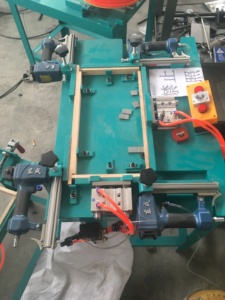 Machine à relier semi-<span class=keywords><strong>automatique</strong></span> de cadre de nid Machine de fabrication de cadre de ruche - Product Image 6