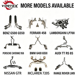 Vortex Acoustic-Tuned Stainless Muffler Assembly Featuring Vacuum Valve For Porsche Cayenne Tuning - Product Image 6