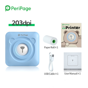 <span class=keywords><strong>Mini</strong></span> imprimante photo portative Imprimante photo thermique sans fil Péripage <span class=keywords><strong>A6</strong></span> 203dpi Imprimante thermique préférée des clients 58mm 2" - Product Image 5