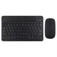 Produsen Tablet PC Keyboard nirkabel Mini dan Mouse dapat diisi ulang untuk iPad telepon Keyboard Laptop