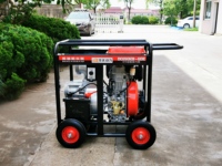 Set Pompa Air Mesin Diesel 6-inci dengan Konstruksi Paduan Aluminium Pompa Generator Diesel