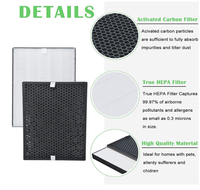Filter Udara Pengganti Seri 1000 AC1214/10 AC1215 AC1217 dan AC2729/10 FY1410/30 FY1413/30 Suku Cadang Pembersih Udara