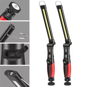 Luz DE TRABAJO COB magnética de Inpesction portátil, lámpara de trabajo de mantenimiento recargable LED automática plegable con Base para reparación de automóviles - Product Image 3
