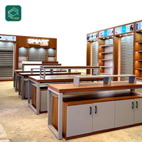 Aménagement Intérieur Moderne pour Magasin d'Électronique Comptoir de Présentation au Détail pour Téléphones Portables Mobilier d'Affichage pour Boutique de Téléphonie